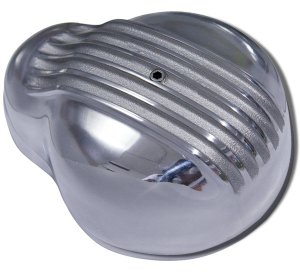 Photo1: MOON Original Finned Gourd Shape Air Cleaner Cover