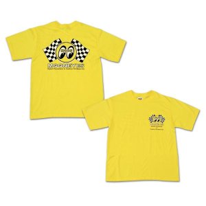 Photo1: Kids & Ladies Checker MOON TShirts