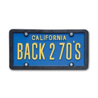 USA Custom Order License Plate - California Blue