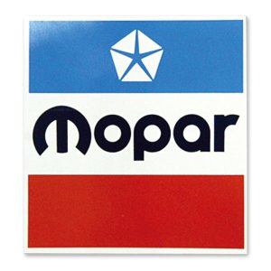 Photo1: HOT ROD Sticker MOPAR Square Sticker 6.5inch