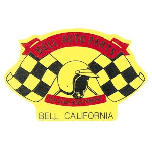 Photo1: HOT ROD Sticker BELL AUTO PARTS RACING EQUIPMENT Sticker