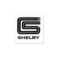 HOT ROD Sticker Carol Shelby Square Decal
