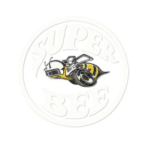 Photo1: HOT ROD Sticker 68-70 SUPER BEE Decal  (Left)
