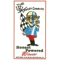 HOT ROD Sticker HONEST CHARLIE POWERED Sticker