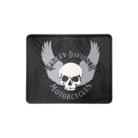 HD Skull With Wing Utility mat