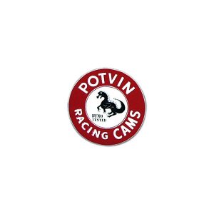 Photo1: HOT ROD Sticker POTVIN RACING CAMS Sticker