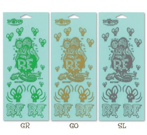 Photo3: Rat Fink Skull Fly Decal