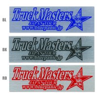 Blue Panic Truck Master Metal Sticker