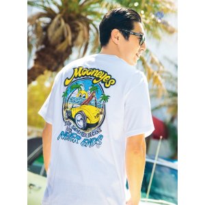 Photo1: MOON Summer Never Ends T-shirt
