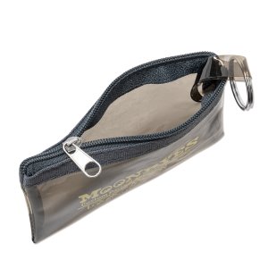 Photo5: MOON Key Ring Zippered Pouch