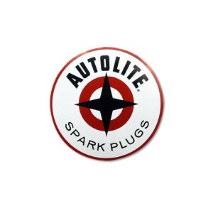 Photo1: HOT ROD Sticker AUTOLITE SPARK Sticker 6.5inch