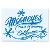 MOONEYES California Pinstripe Sticker Blue