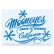 Photo1: MOONEYES California Pinstripe Sticker Blue (1)