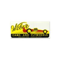 HOT ROD Sticker Weber CAMS AND FLYWHEELS Sticker