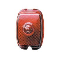 Old School Tail Lamp Lens w/8-Ball Relief