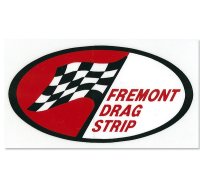 HOT ROD Sticker FREMONT DRAG STRIP Sticker
