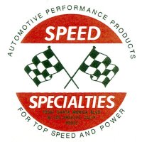 HOT ROD Sticker SPEED SPECIALTIES Sticker