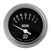 MOON Equipped 2inch Gear Indicator 4 Speed  (Black)