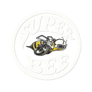 Photo1: HOT ROD Sticker 68-70 SUPER BEE Decal  (Right)