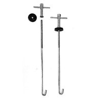 J Style T Bar Battery Hold-down  (Pair)