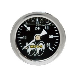 Photo1: Direct Mount Fuel/Oil Pressure Gauges (0-60psi)