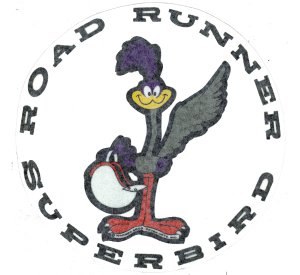 Photo1: Road Runner Superbird Decal 25cm