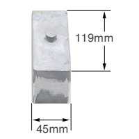 Lowering Block - 3 inch Small Block