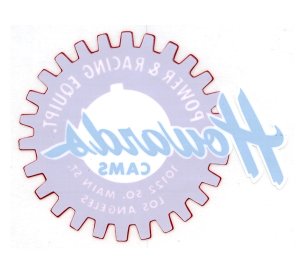 Photo1: HOT ROD Sticker Howards Racing Cam 1961 Decal