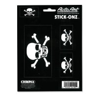STICK-ONZ Decal CROSS BONE