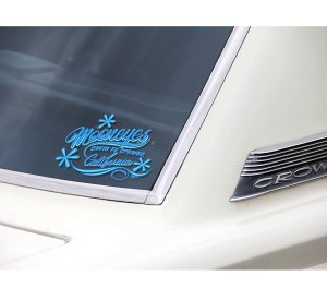 Photo3: MOONEYES California Pinstripe Sticker Blue