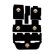 Photo1: MOONEYES Original Custom Fit Floor Mat (1)