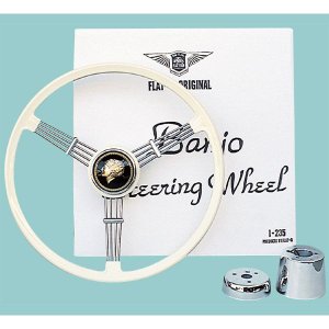 Photo1: Banjo Steering Wheel 40cm