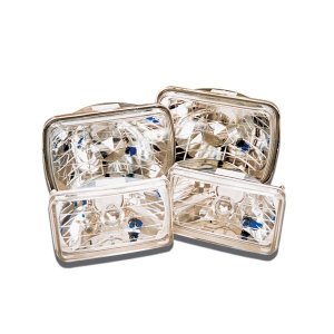 Photo1: Diamondback H4 Conversion Headlightト for Four Square Lamp