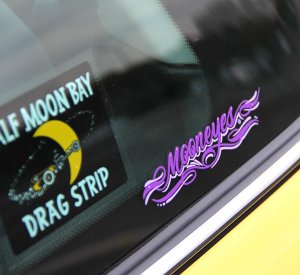 Photo3: MOONEYES Pinstripe Sticker