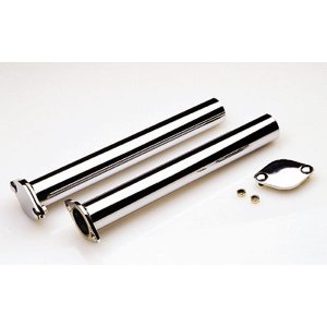 Photo1: Chrome Dump Tubes