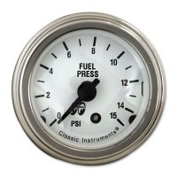 MOON Equipped 2inch Fuel Level 0-90 GM Type  (White)