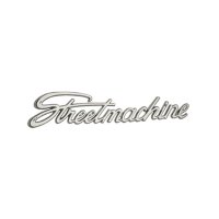 Chrome emblem Streetmachine.