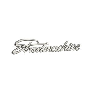 Photo1: Chrome emblem Streetmachine.