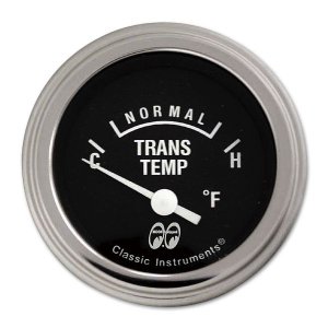 Photo1: MOON Equipped 2inch Trans Temp  (Electric)   (Black)
