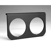 Auto Gauge & Autometer Black Alumi Gauge Pannel 2 Hole