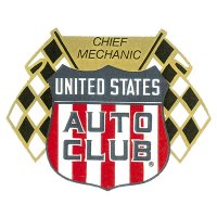 HOT ROD Sticker UNITED STATES AUTO CLUB Sticker
