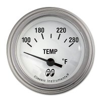 MOON Equipped 2inch Water temperature (Electric)   (White)