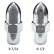 Photo1: Bullet Almi Lug Nut (1)