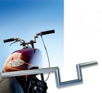 MOON Custom Cycle Shop Original Hadle Bars  (Stainless)