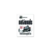 HOT ROD Sticker 1967 NHRA INDIANAPOLIS NATIONALS Sticker