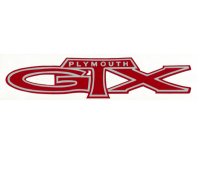 HOT ROD Sticker PLYMOUTH GTX Decal