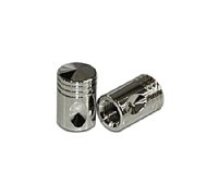 Chromed Piston Air Valve Caps