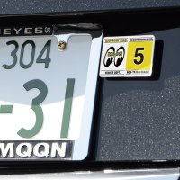 MOONEYES Registration Stickers