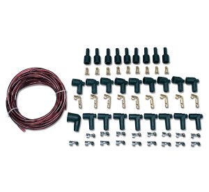Photo1: Ruby Red Plug Wire Set
