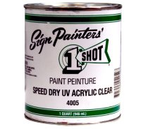 1 Shot Speed Dry UV Acrylic Clear 4005